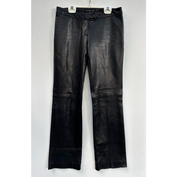 Barbara Bui Leather Pants - Picture 1 of 4